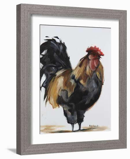 Rooster 1-Renee Gould-Framed Giclee Print