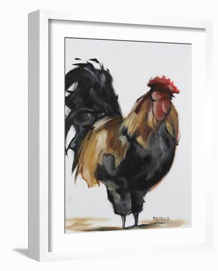 Rooster 1-Renee Gould-Framed Giclee Print