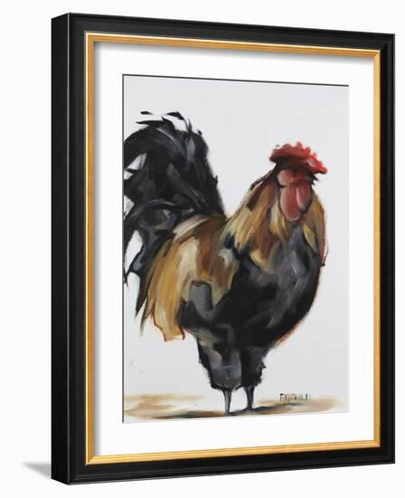 Rooster 1-Renee Gould-Framed Giclee Print