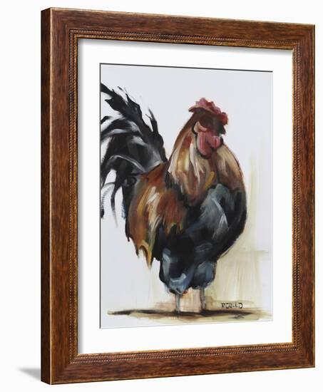 Rooster 2-Renee Gould-Framed Giclee Print