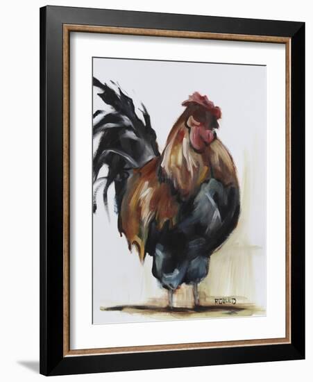Rooster 2-Renee Gould-Framed Giclee Print