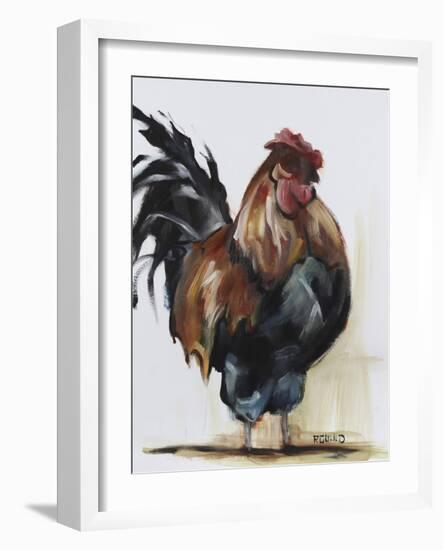 Rooster 2-Renee Gould-Framed Giclee Print