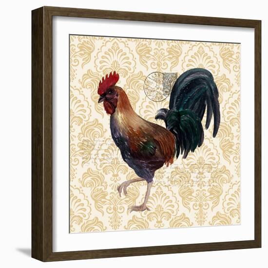 Rooster 3-Kimberly Allen-Framed Art Print