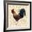 Rooster 3-Kimberly Allen-Framed Art Print