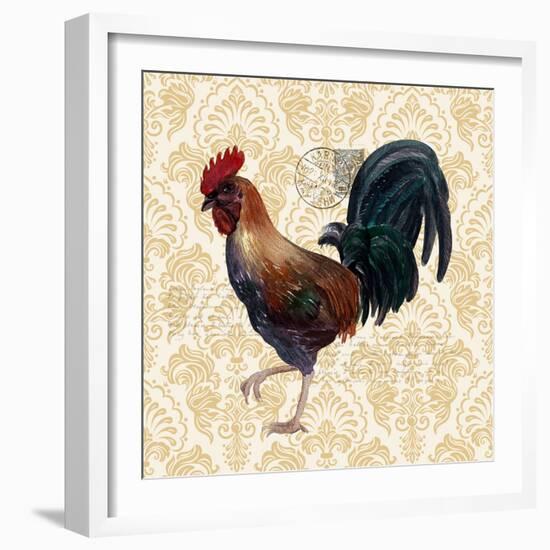 Rooster 3-Kimberly Allen-Framed Art Print