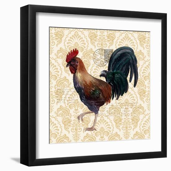 Rooster 3-Kimberly Allen-Framed Art Print