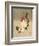 Rooster and Hen-Bairei Kono-Framed Giclee Print