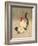 Rooster and Hen-Bairei Kono-Framed Giclee Print