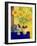 Rooster and Sunflowers (Coq et Tournesols)-Isy Ochoa-Framed Giclee Print