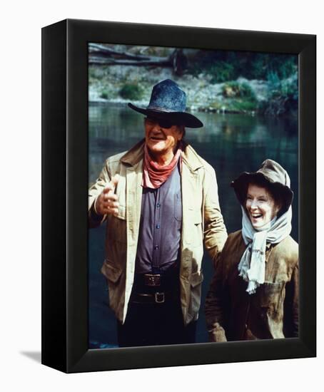 Rooster Cogburn (1975)-null-Framed Stretched Canvas