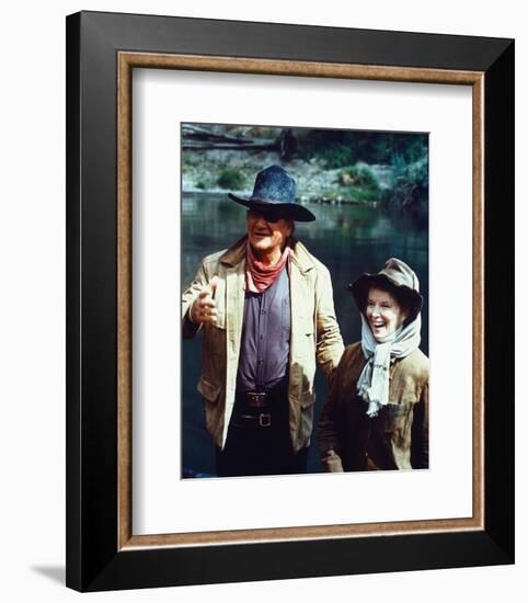 Rooster Cogburn (1975)-null-Framed Photo