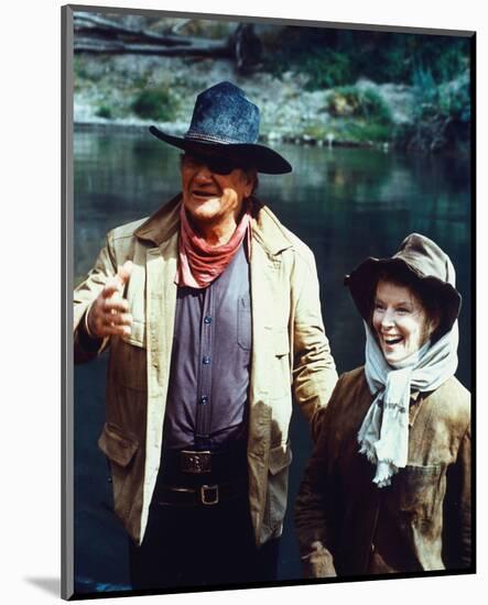 Rooster Cogburn (1975)-null-Mounted Photo