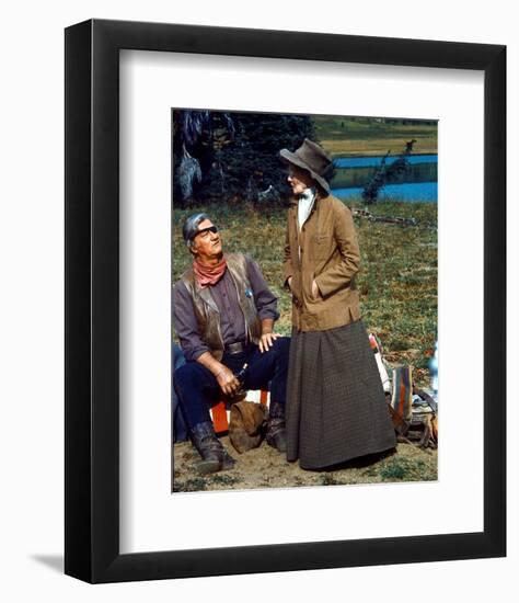 Rooster Cogburn (1975)-null-Framed Photo