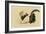 Rooster, Hen, and Chicks, Meiji Era, 1870-79-Shibata Zeshin-Framed Giclee Print