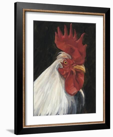 Rooster Portrait I-null-Framed Art Print