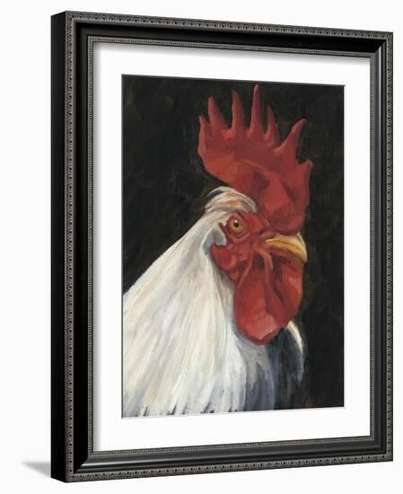 Rooster Portrait I-null-Framed Art Print