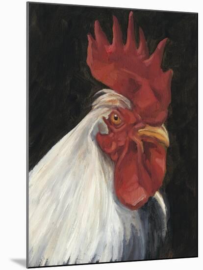 Rooster Portrait I-null-Mounted Art Print