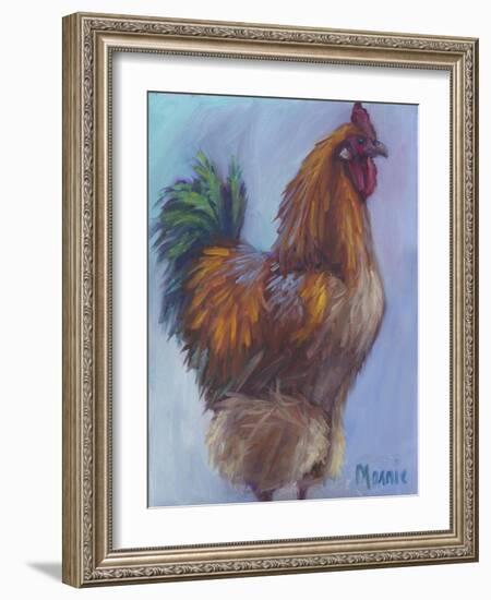 Rooster Red-Marnie Bourque-Framed Giclee Print