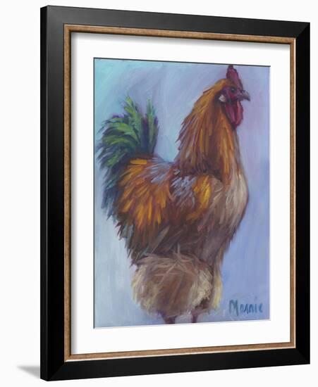 Rooster Red-Marnie Bourque-Framed Giclee Print