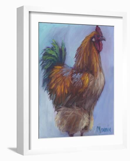 Rooster Red-Marnie Bourque-Framed Giclee Print