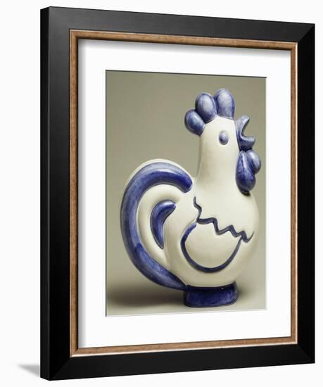 Rooster-Shaped Humidifier, Ceramic-null-Framed Giclee Print