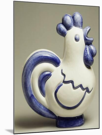 Rooster-Shaped Humidifier, Ceramic-null-Mounted Giclee Print
