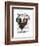 Rooster with Loudhailer-Fab Funky-Framed Art Print