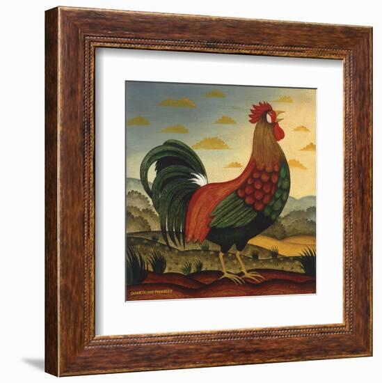 Rooster-Diane Ulmer Pedersen-Framed Art Print