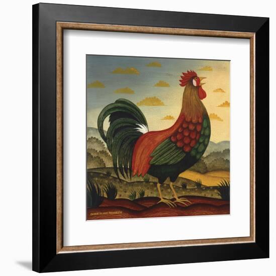 Rooster-Diane Ulmer Pedersen-Framed Art Print