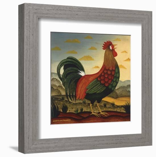 Rooster-Diane Ulmer Pedersen-Framed Art Print