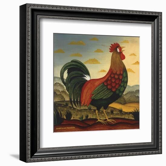 Rooster-Diane Ulmer Pedersen-Framed Art Print