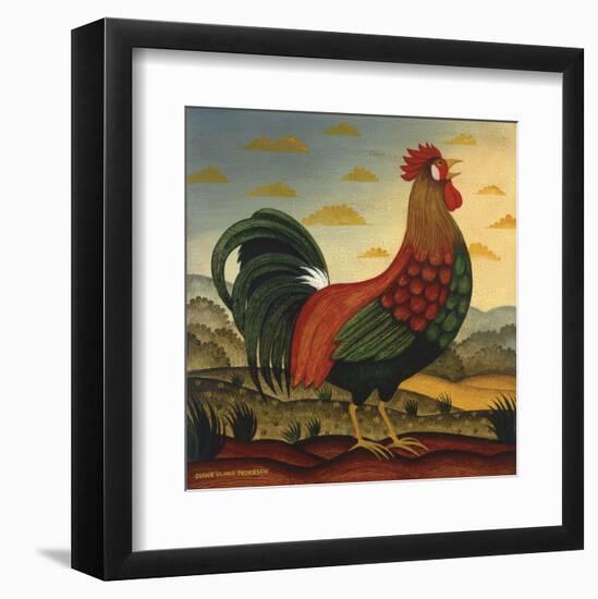 Rooster-Diane Ulmer Pedersen-Framed Art Print