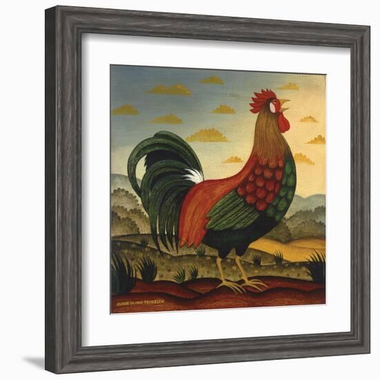 Rooster-Diane Ulmer Pedersen-Framed Art Print