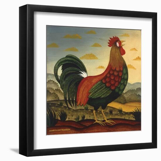 Rooster-Diane Ulmer Pedersen-Framed Art Print