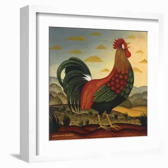 Rooster-Diane Ulmer Pedersen-Framed Art Print