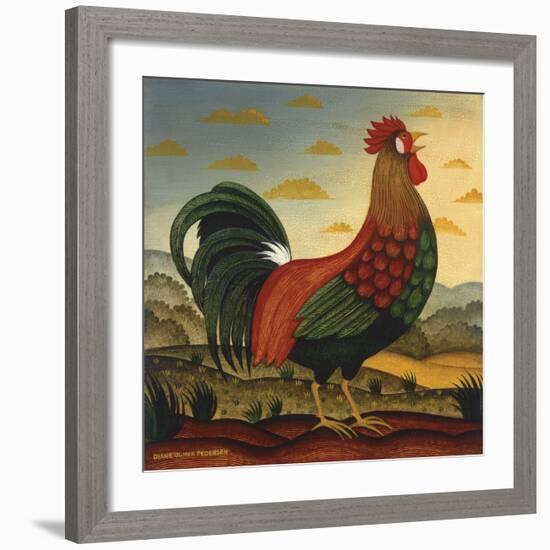 Rooster-Diane Ulmer Pedersen-Framed Art Print