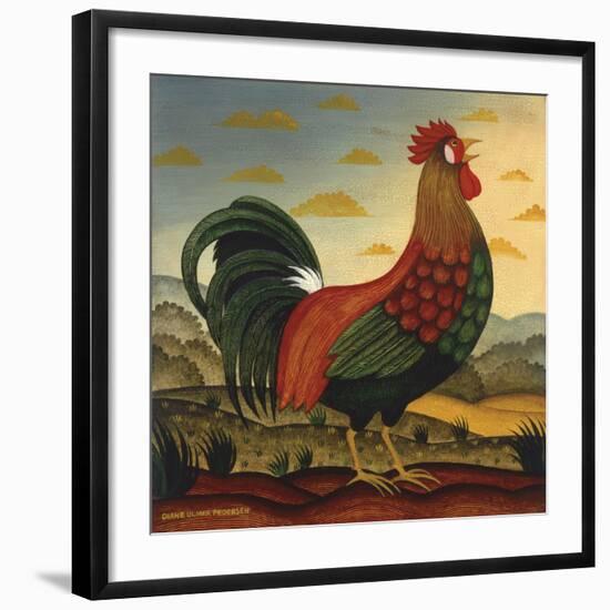 Rooster-Diane Ulmer Pedersen-Framed Art Print