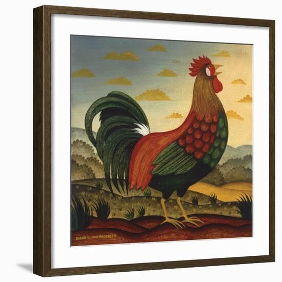 Rooster-Diane Ulmer Pedersen-Framed Art Print