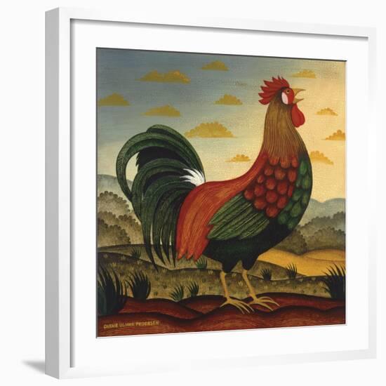 Rooster-Diane Ulmer Pedersen-Framed Art Print
