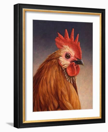 Rooster-James W. Johnson-Framed Giclee Print