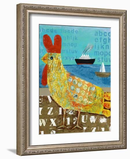 Rooster-Nathaniel Mather-Framed Giclee Print