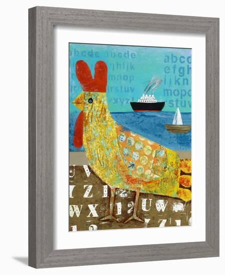 Rooster-Nathaniel Mather-Framed Giclee Print