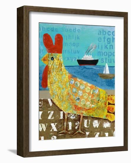 Rooster-Nathaniel Mather-Framed Giclee Print