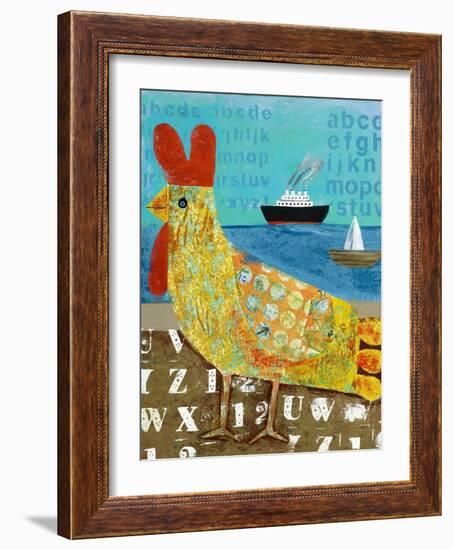 Rooster-Nathaniel Mather-Framed Giclee Print