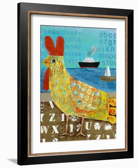 Rooster-Nathaniel Mather-Framed Giclee Print