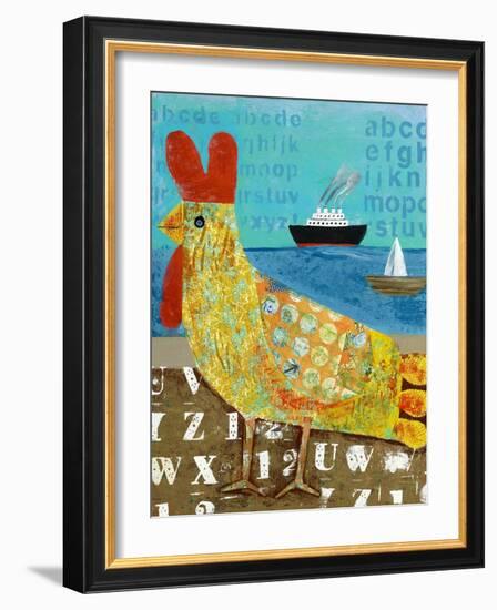 Rooster-Nathaniel Mather-Framed Giclee Print