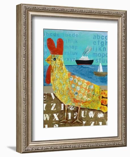 Rooster-Nathaniel Mather-Framed Giclee Print