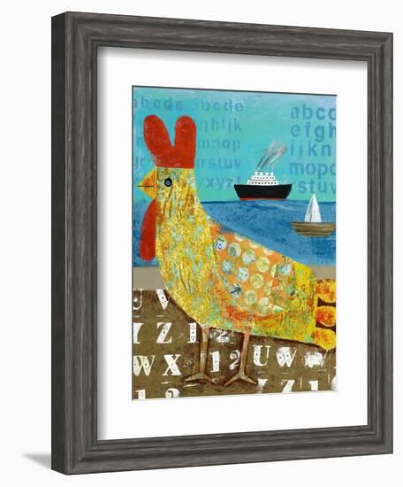 Rooster-Nathaniel Mather-Framed Giclee Print