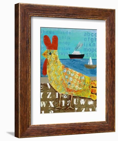 Rooster-Nathaniel Mather-Framed Giclee Print