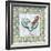 Rooster-Lisa Audit-Framed Giclee Print